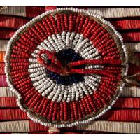 Sioux Woman's Quilled Breastplate