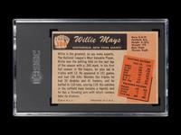 A 1955 Bowman Willie Mays Baseball Card No. 184 (SGC Authentic)