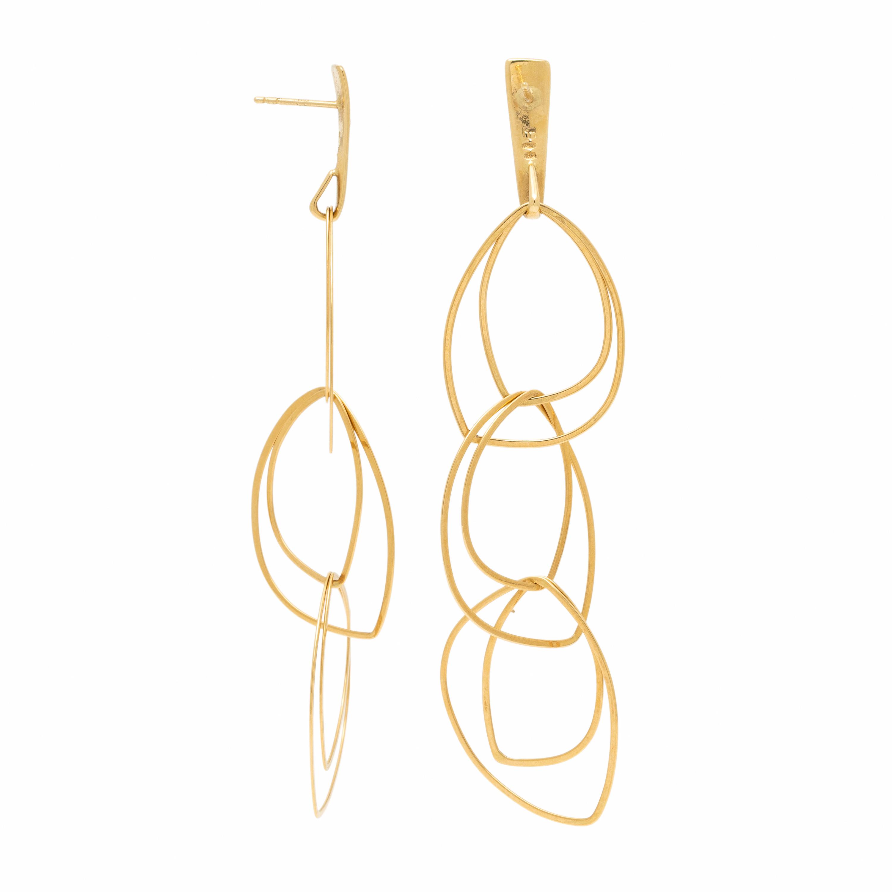 Yellow Gold Earrings