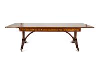 A William IV Style Walnut Library Table