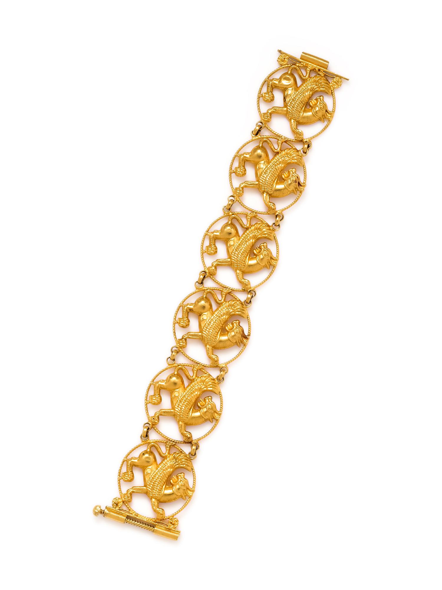 YELLOW GOLD BRACELET