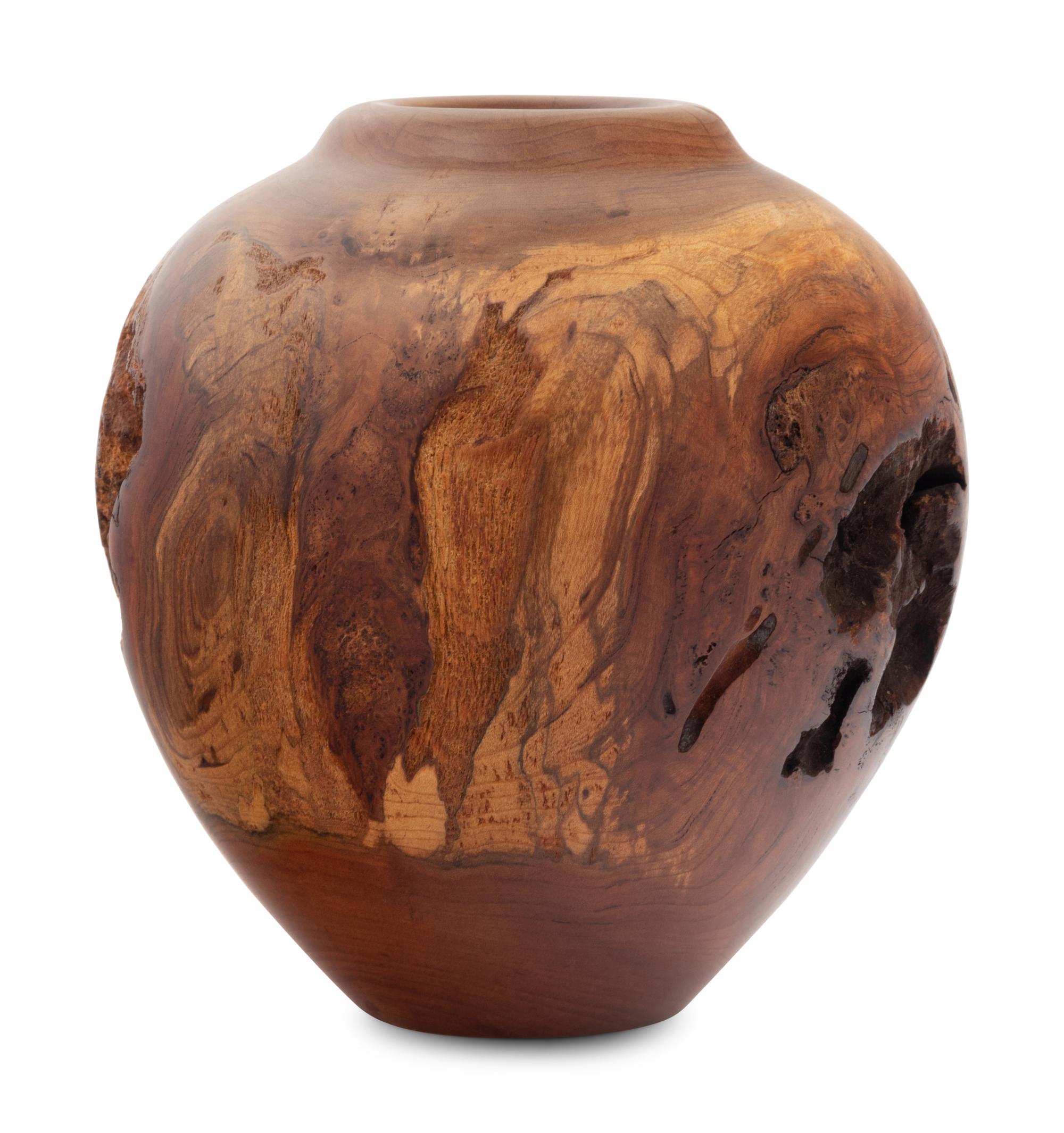 Turned Wood Vase, 1998