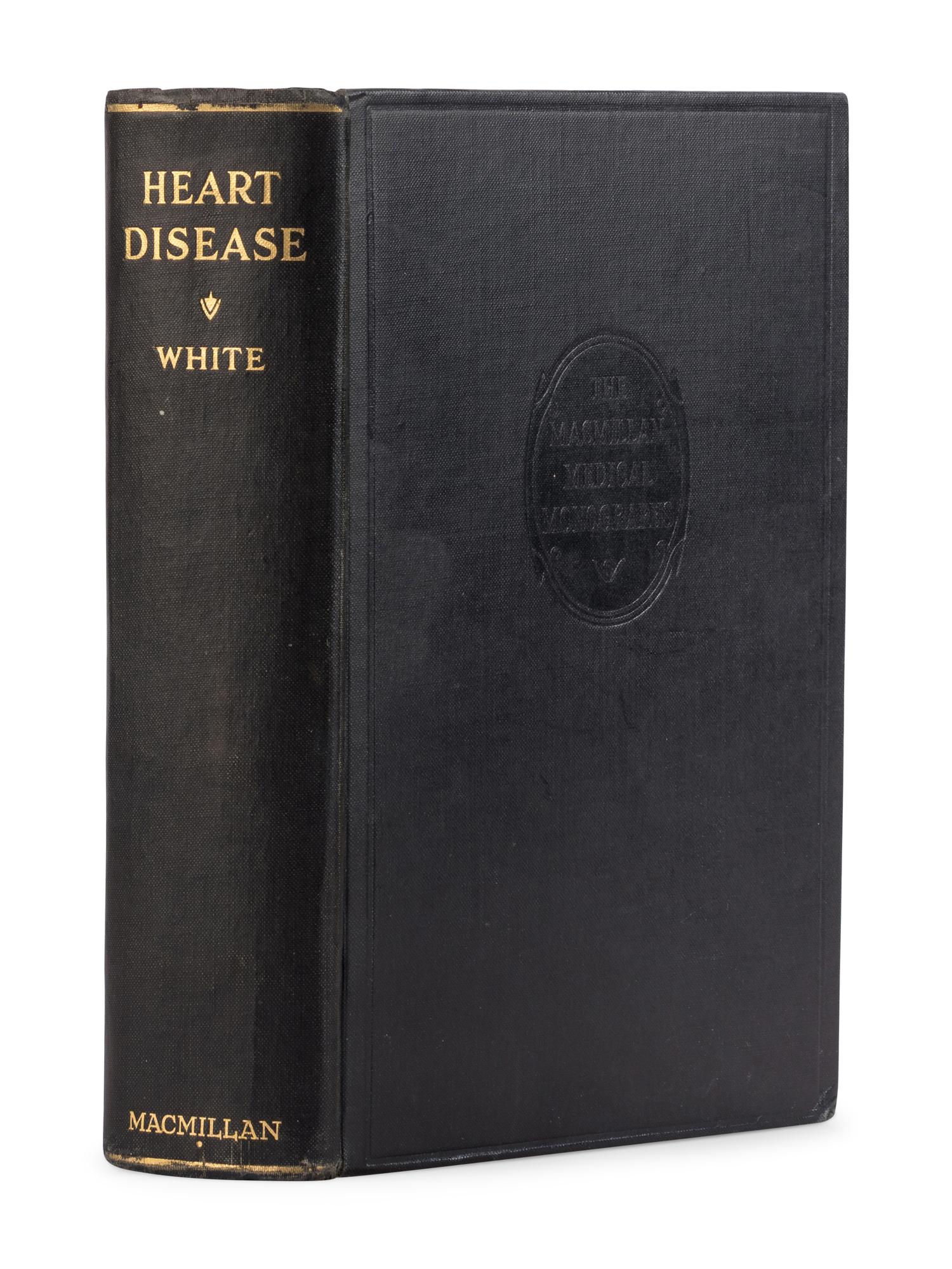 WHITE, Paul Dudley (1886-1973). Heart Disease . New York: The Macmillan Company, 1931.