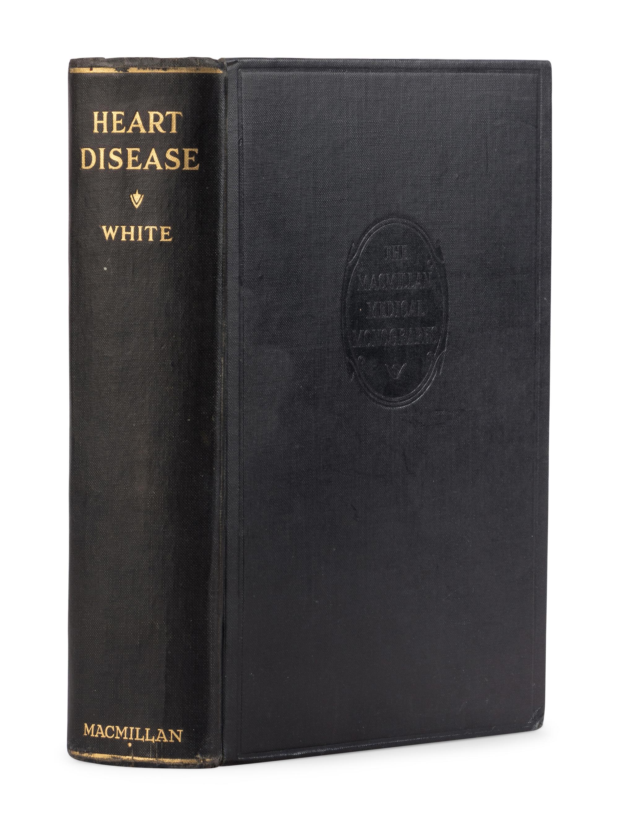 WHITE, Paul Dudley (1886-1973). Heart Disease . New York: The Macmillan Company, 1931.
