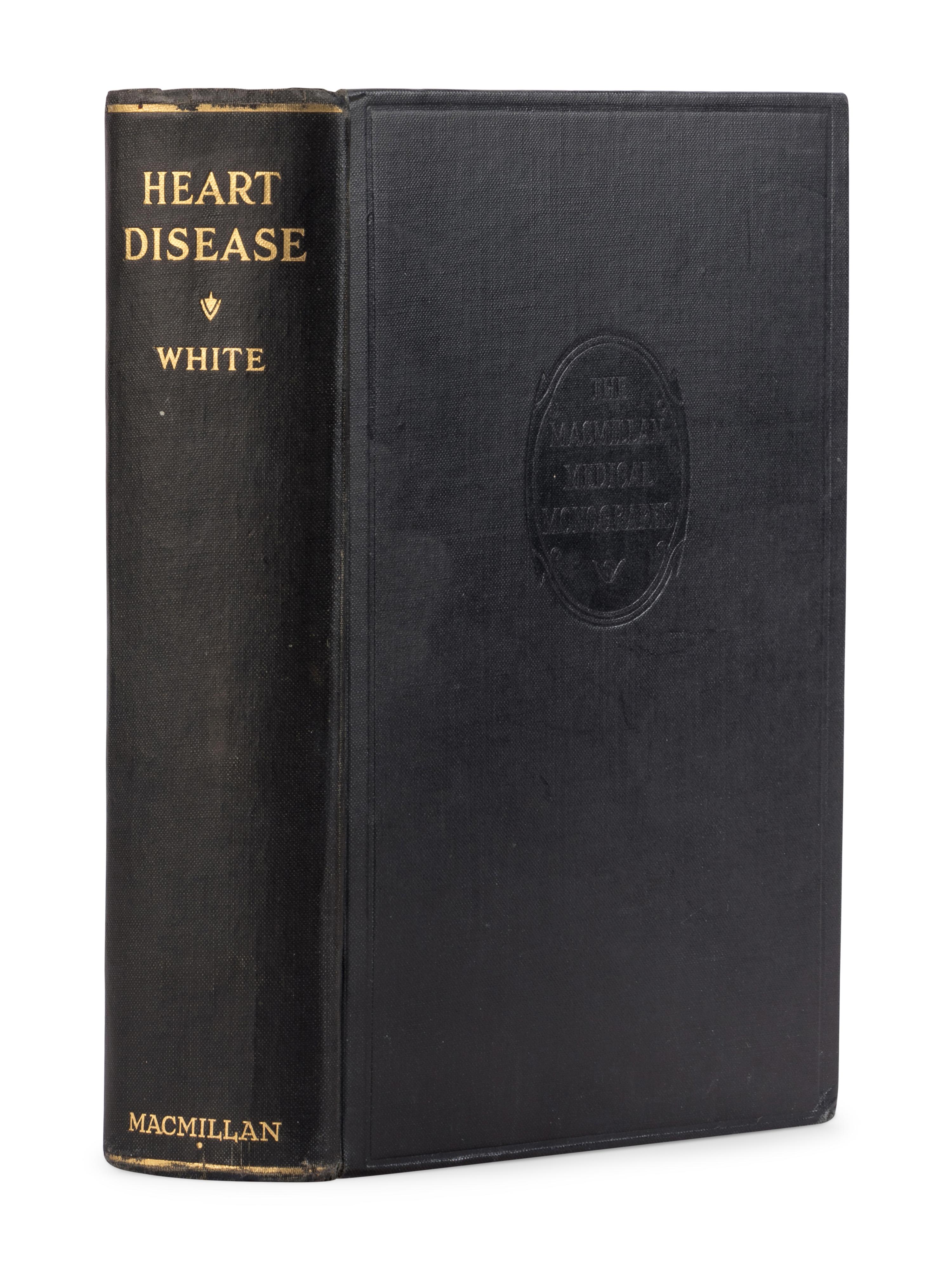 WHITE, Paul Dudley (1886-1973). Heart Disease . New York: The Macmillan Company, 1931.