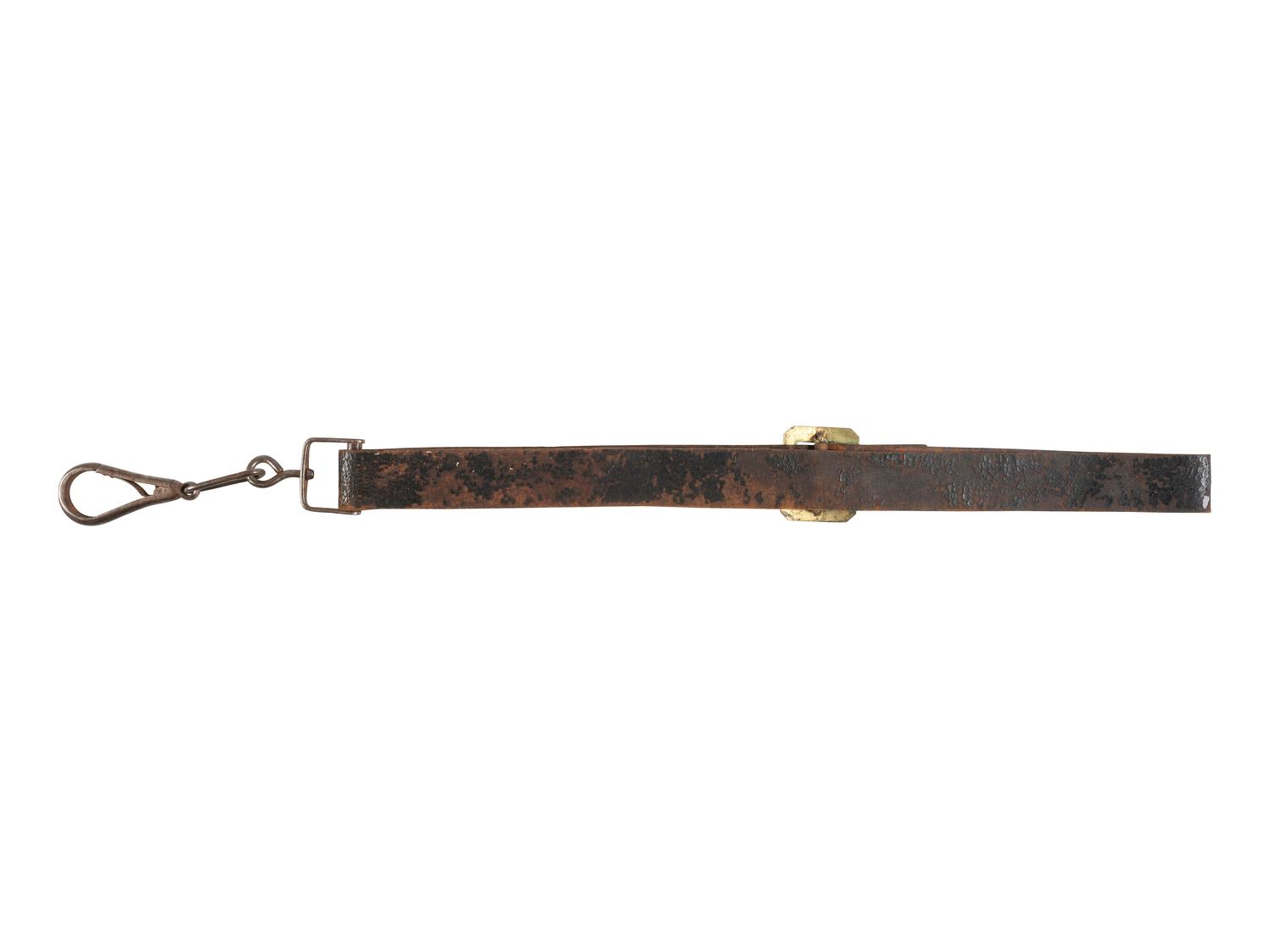 [CIVIL WAR]. Carbine sling by Rueben Nece & Co., Philadelphia, PA.