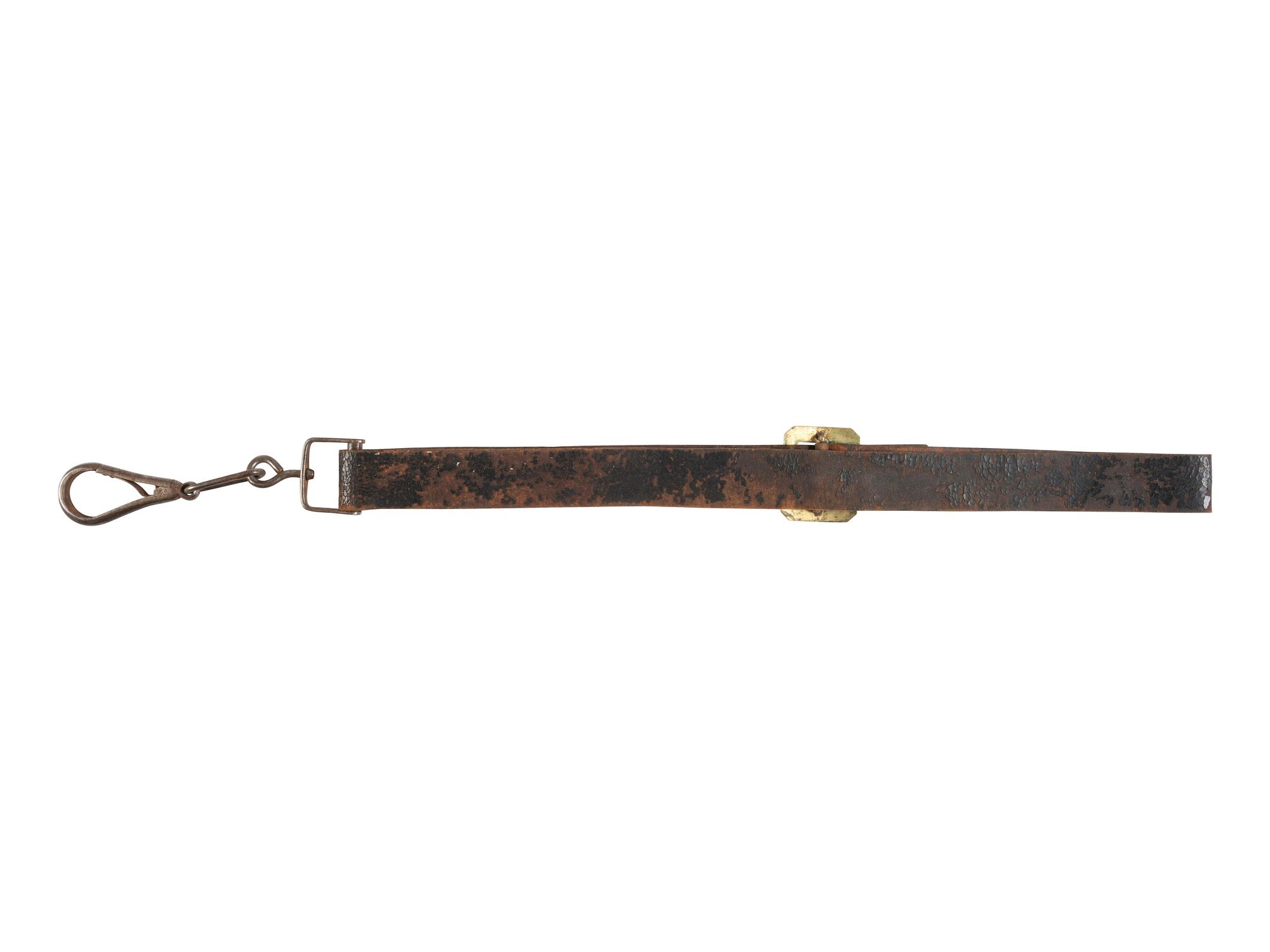 [CIVIL WAR]. Carbine sling by Rueben Nece & Co., Philadelphia, PA.