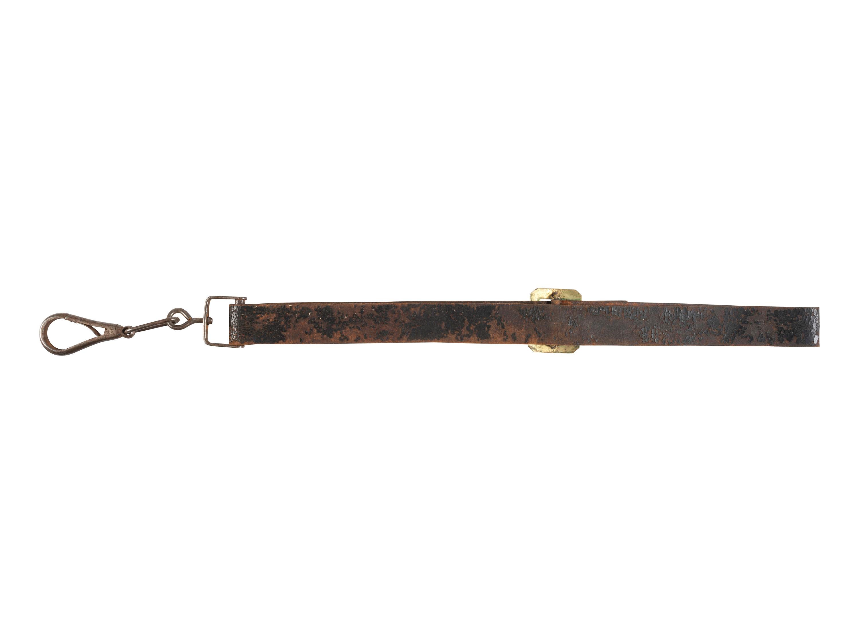 [CIVIL WAR]. Carbine sling by Rueben Nece & Co., Philadelphia, PA.