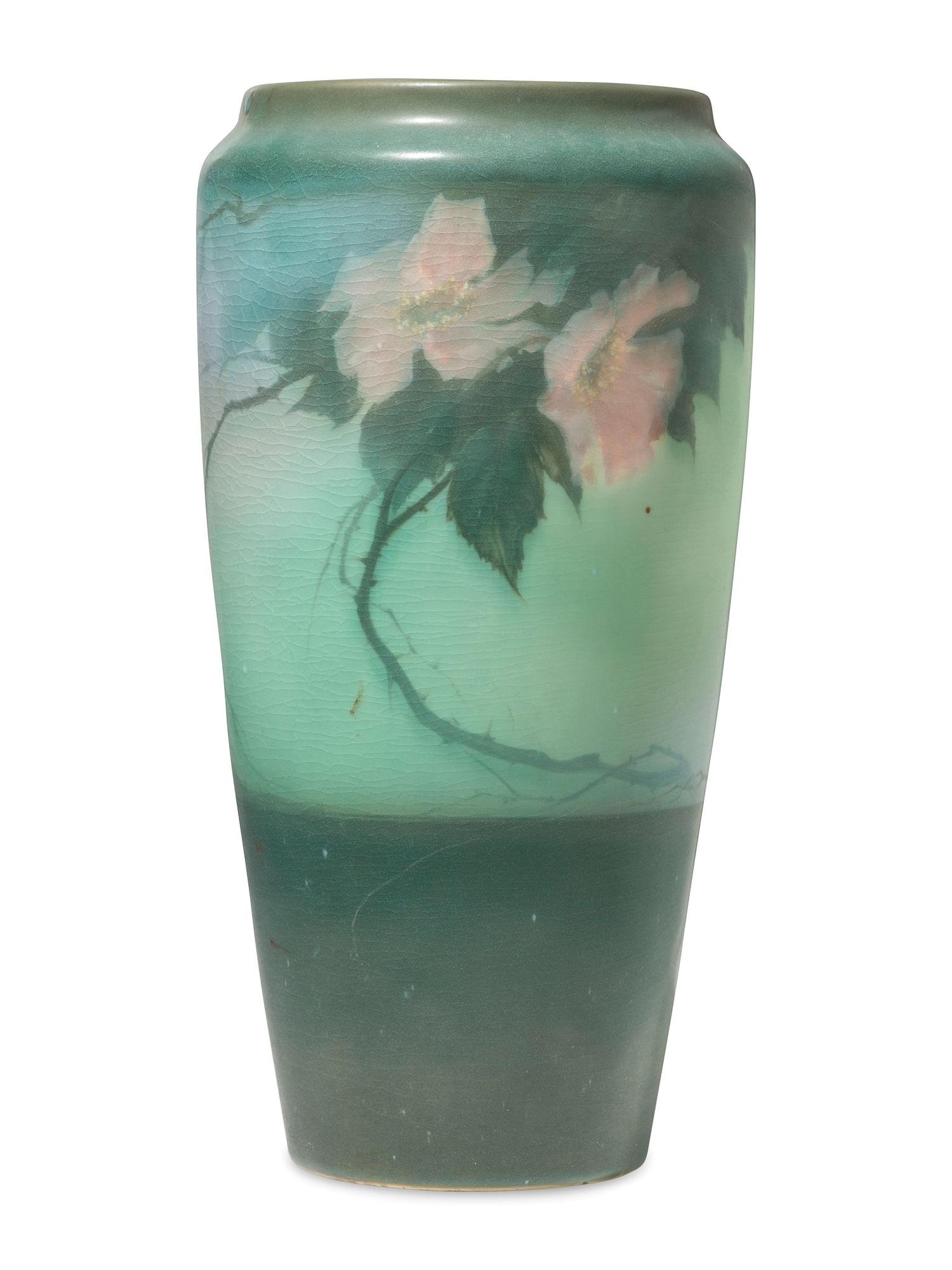 A Frederick Rothenbusch for Rookwood Pottery Vellum Vase