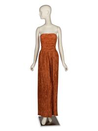 Mary McFadden, Ensemble with D evoré Velvet Jacket