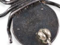 Navajo and Zuni Silver Bug Jewelry, with Inlay