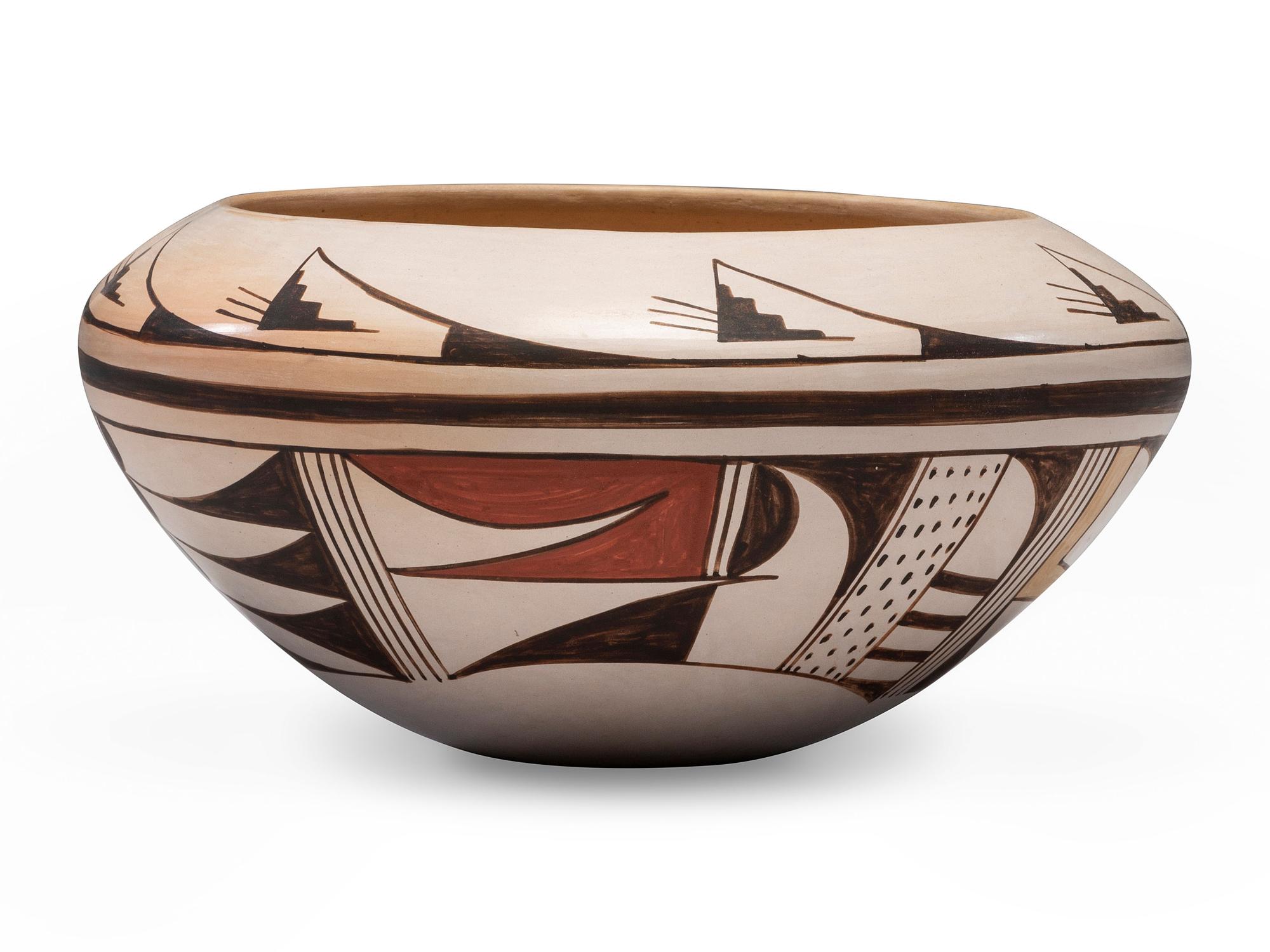 Polychrome Pottery Jar