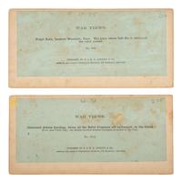 [CIVIL WAR]. Exchanged Rebel Prisoners going to Coxe's Landing... NY: Anthony & Co. [ With: ] 2 views.