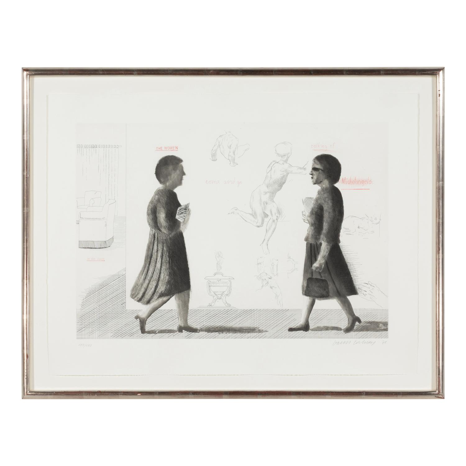 Various Artists (20th century) Omaggio a Michelangelo (complete portfolio of thirteen) , 1975