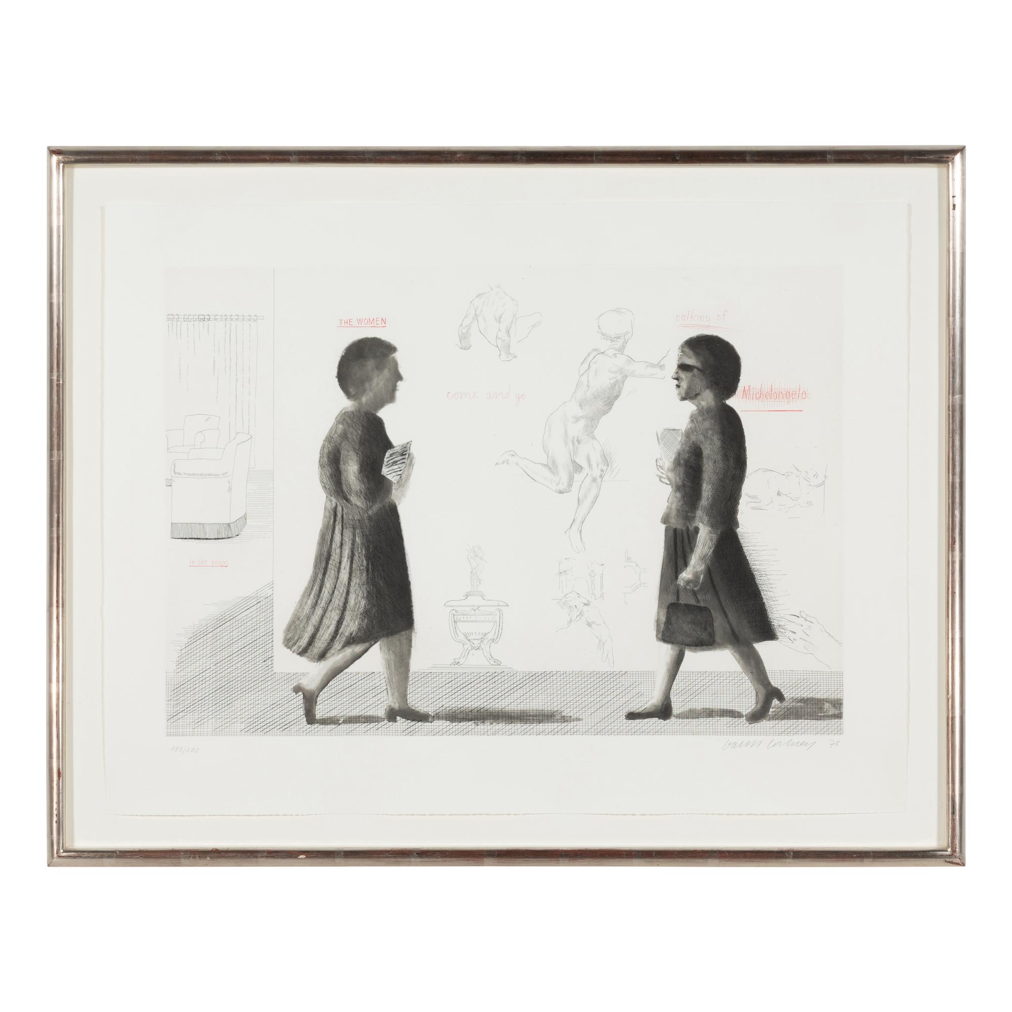 Various Artists (20th century) Omaggio a Michelangelo (complete portfolio of thirteen) , 1975