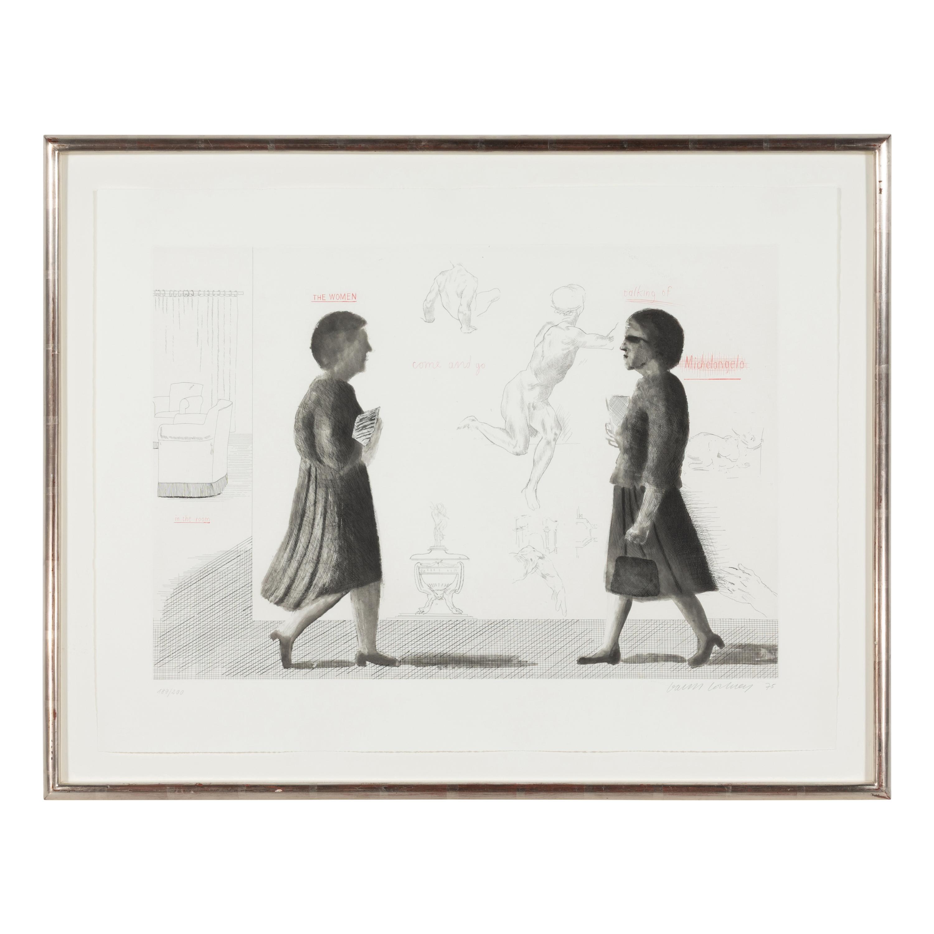 Various Artists (20th century) Omaggio a Michelangelo (complete portfolio of thirteen) , 1975