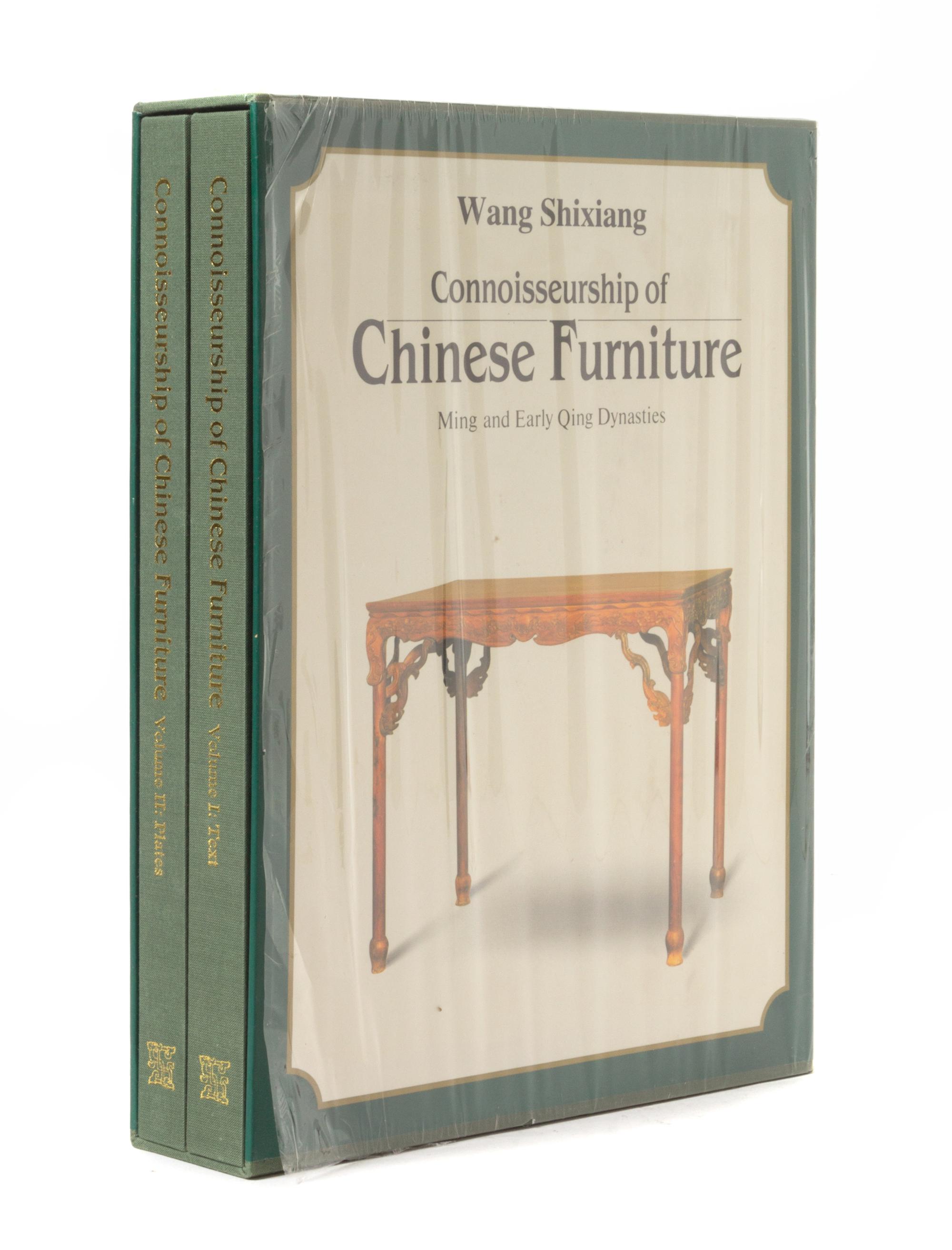 Connoisseurship of Chinese Furniture — 2 volumes
