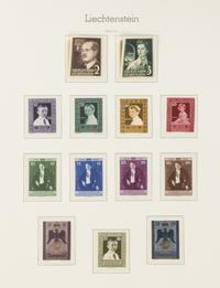 A Collection of Leichtenstein Postage Stamps — LEUCHTTURM BRIEFMARKEN ALBUM-No. 325SF1920-1960