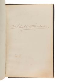 [LINCOLN, Abraham (1809-1865), DOUGLASS, Frederick (ca 1818-1895), and others - AUTOGRAPH ALBUM].