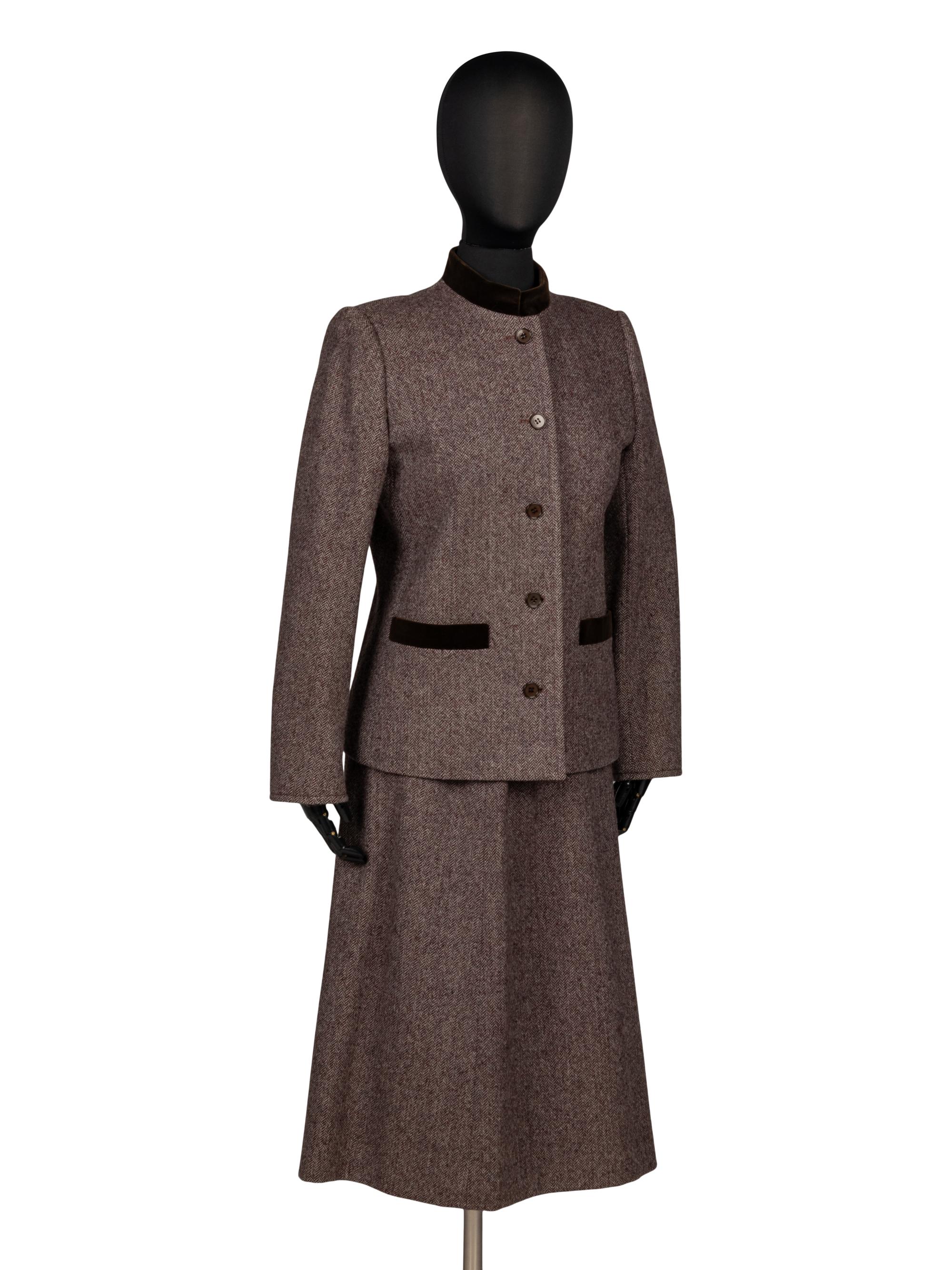 Givenchy Nouvelle Boutique, Wool Skirt Suit