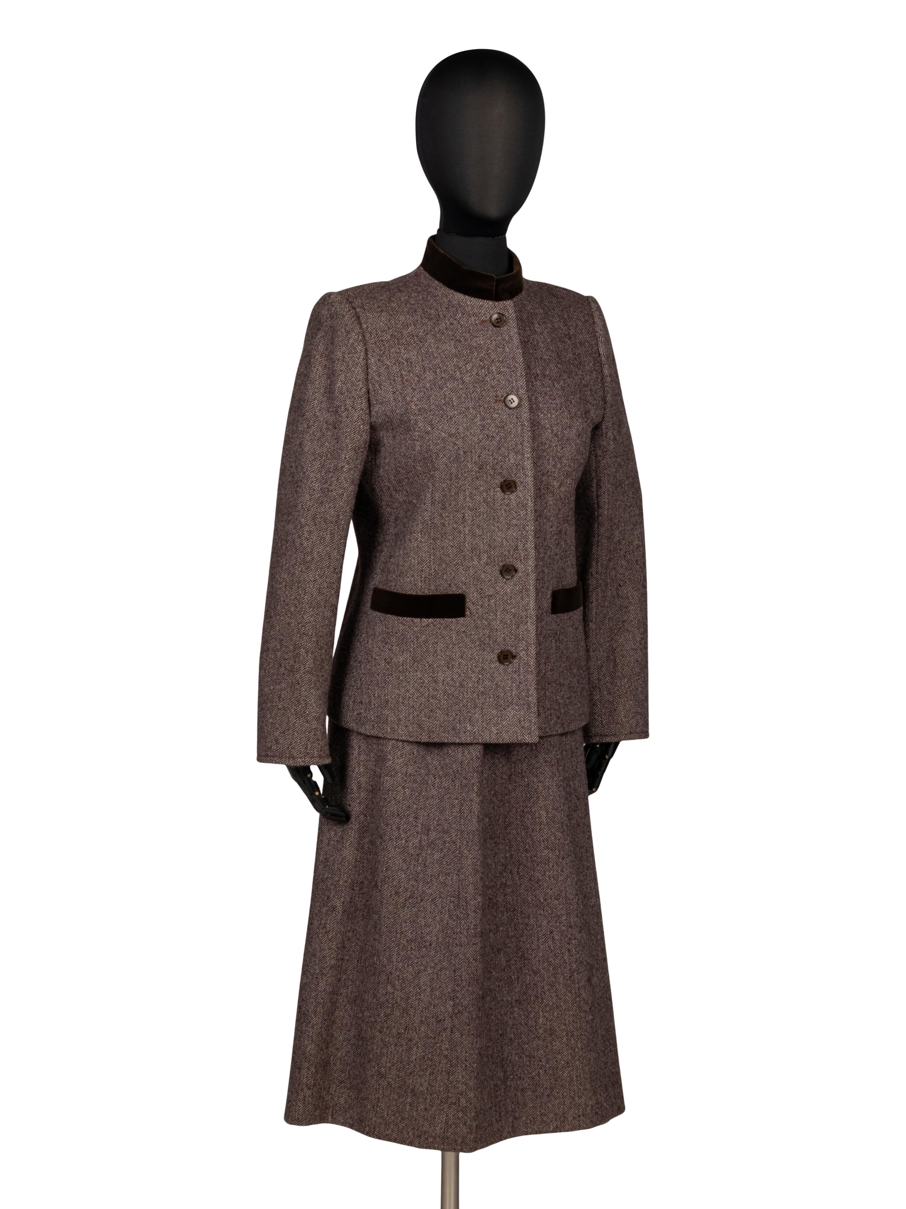 Givenchy Nouvelle Boutique, Wool Skirt Suit
