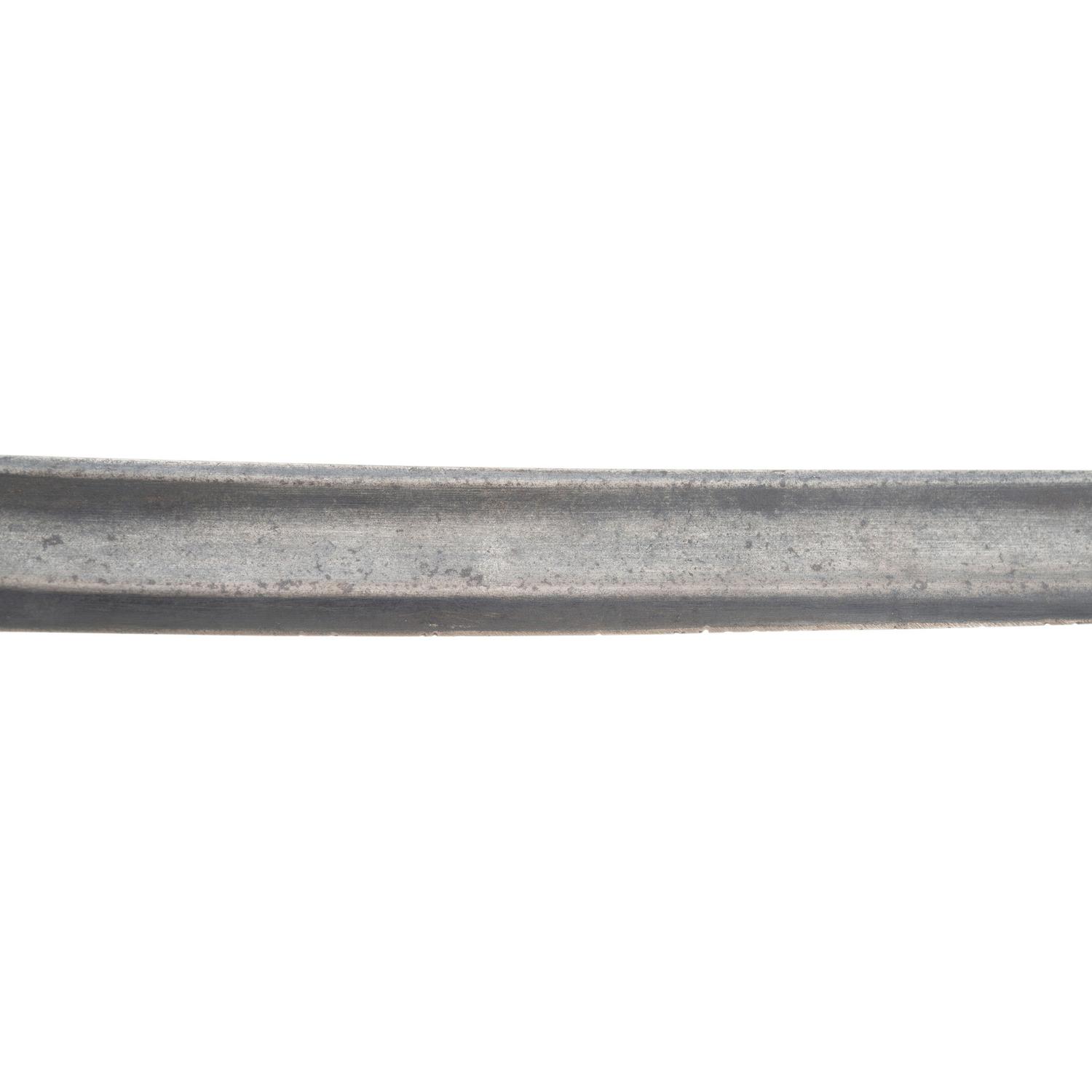 Leech & Rigdon Cavalry Officer's Saber with Brass Mounted Iron Scabbard