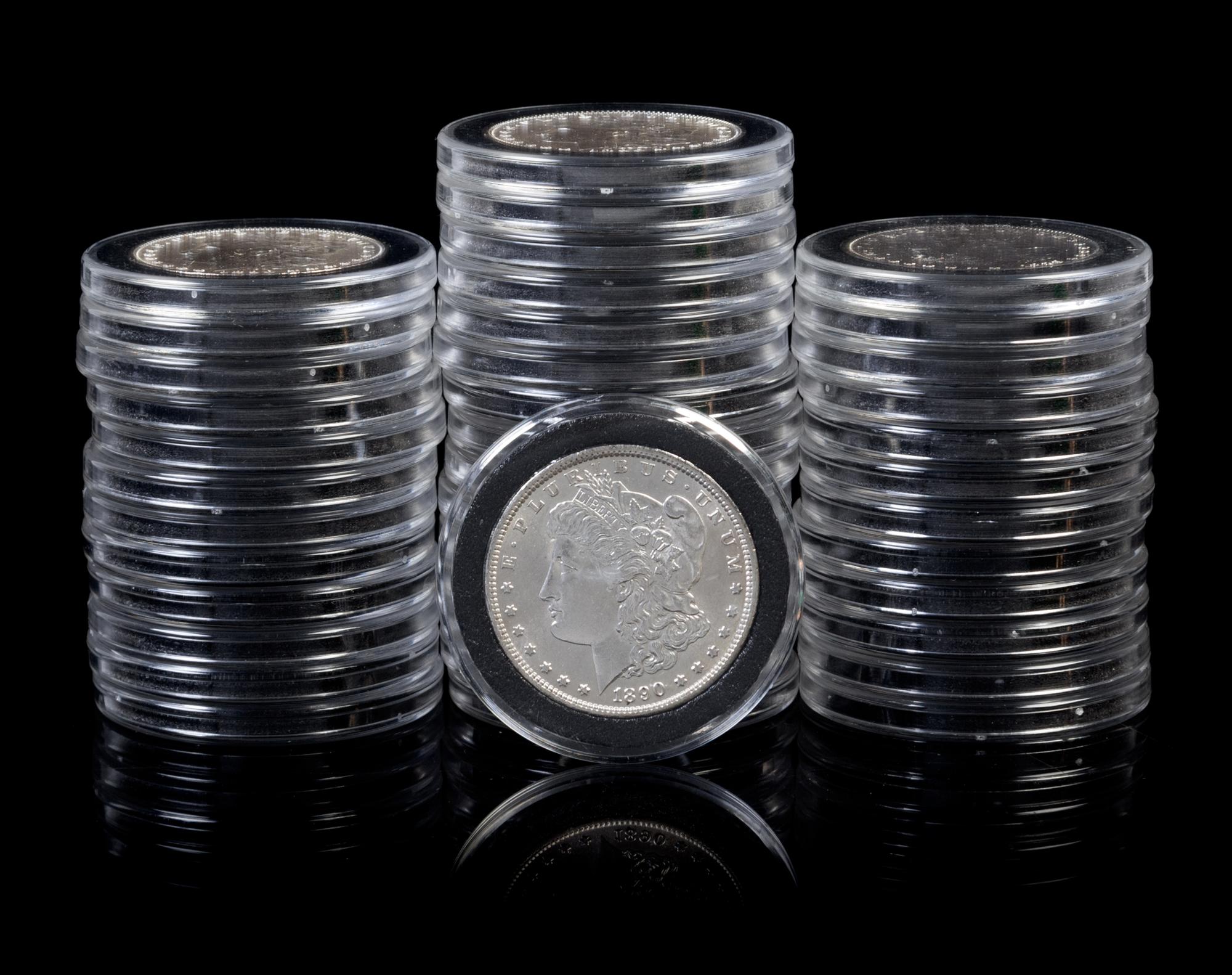 A Collection of 40 United States Morgan Silver Dollars