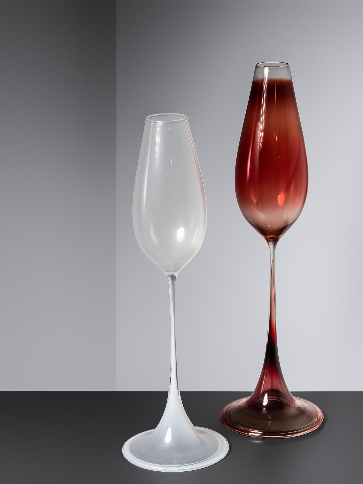 Two EXPO Vases Orrefors, Sweden