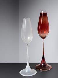 Two EXPO Vases Orrefors, Sweden