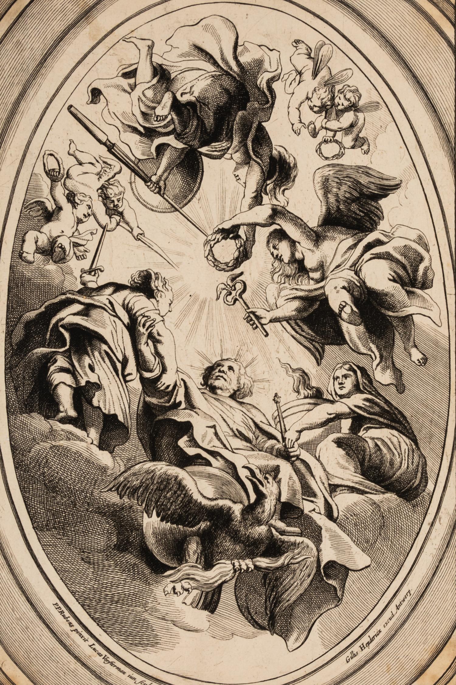 After Peter Paul Rubens, (Flemish, 1577-1640), A group of five works: Virgo quem genuit and Adoravit by Schelte A. Bolswert (Dutch, 158