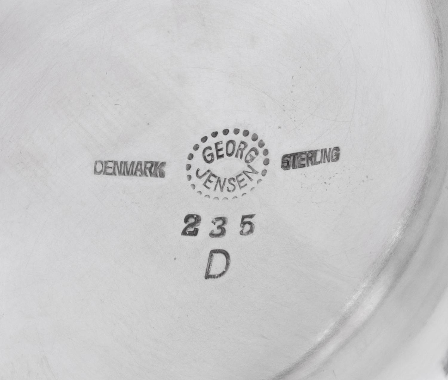 A Georg Jensen Silver Coffee Pot