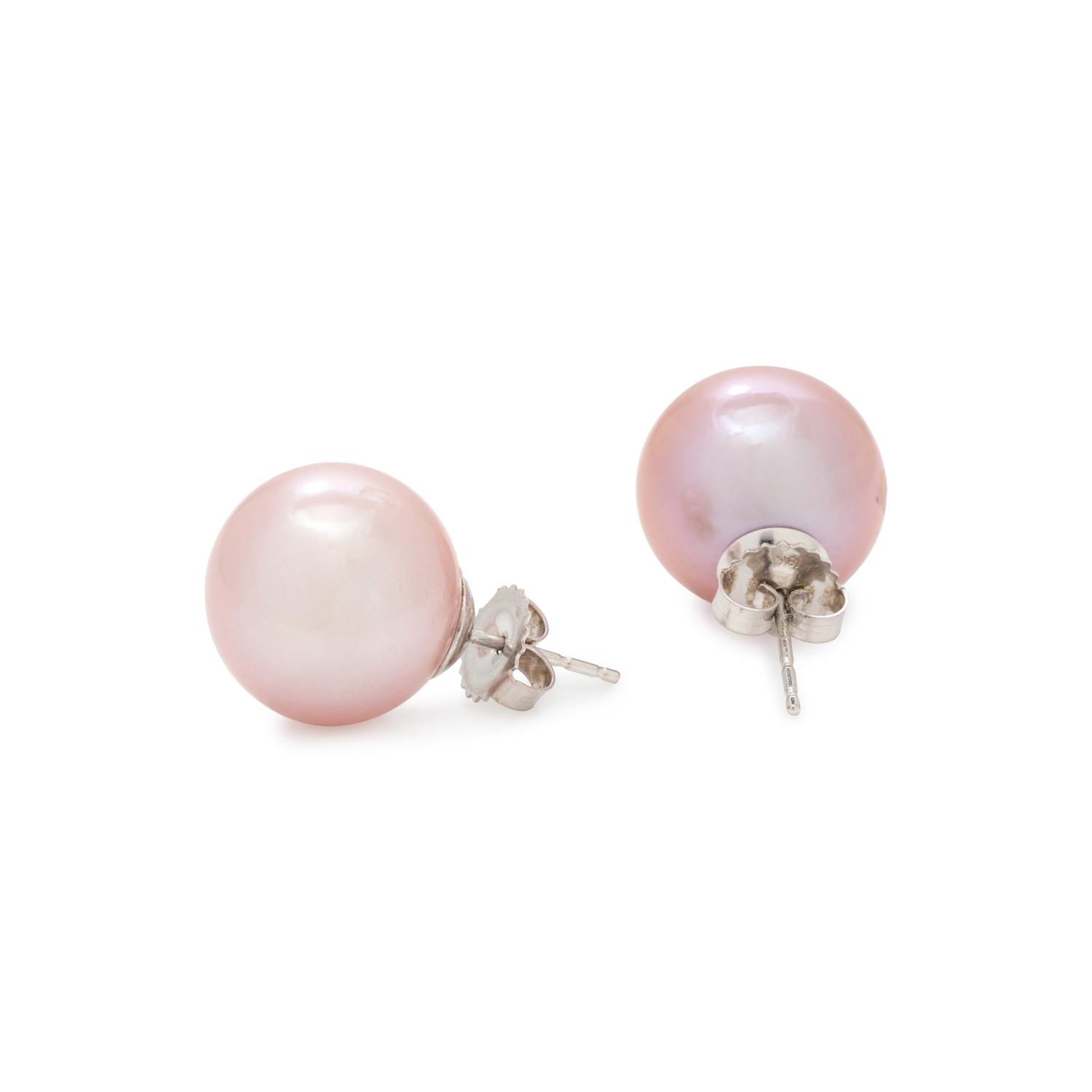 CULTURED PINK SOUTH SEA PEARL EARRINGS