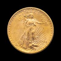 A 1924 Saint-Gaudens $20 Gold Coin