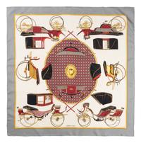 Three Hermès 90cm Silk Scarves