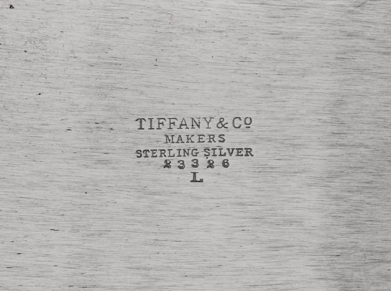 A Tiffany & Co. Silver Table-Top Cigarette Box