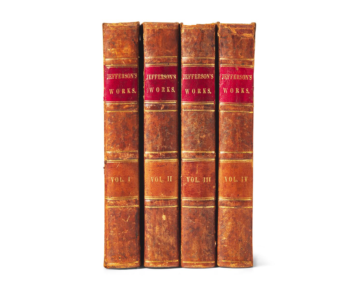 [Presidential] Jefferson, Thomas. Memoir, Correspondence, and Miscellanies, From the Papers of Thomas Jefferson