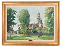 La cathédrale à Senlis