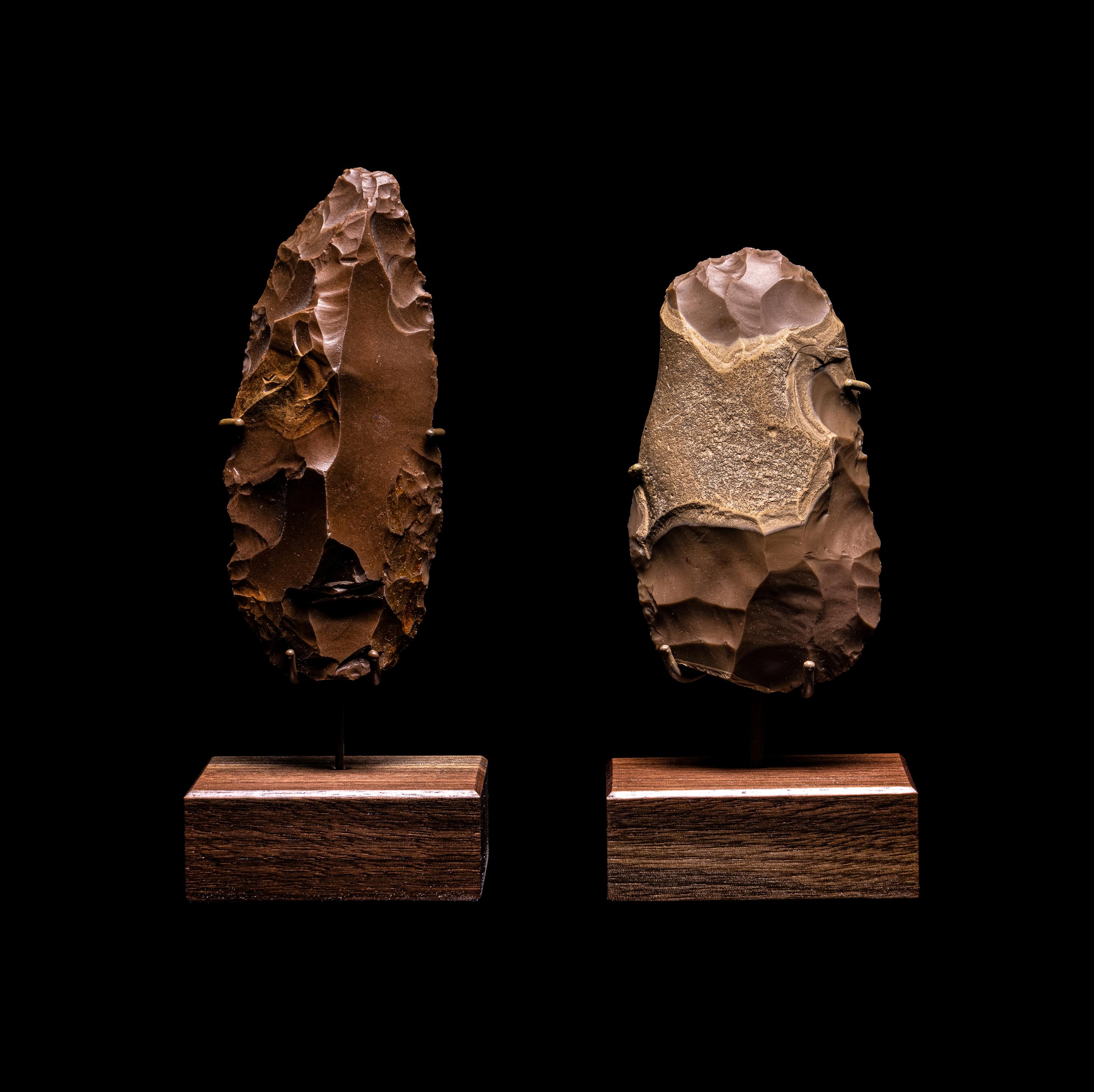 Two Egyptian Flint Tools