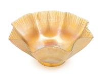 A Tiffany Studios Favrile Glass Light Shade