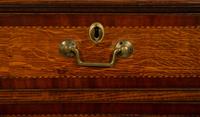 A George III Inlaid Oak and Mahogany Chest of Drawers — 18TH/19TH CENTURY