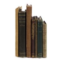 [California Agriculture]. A small group of books and pamphlets related to the farming of hops, grapes, olives, raisins, etc.