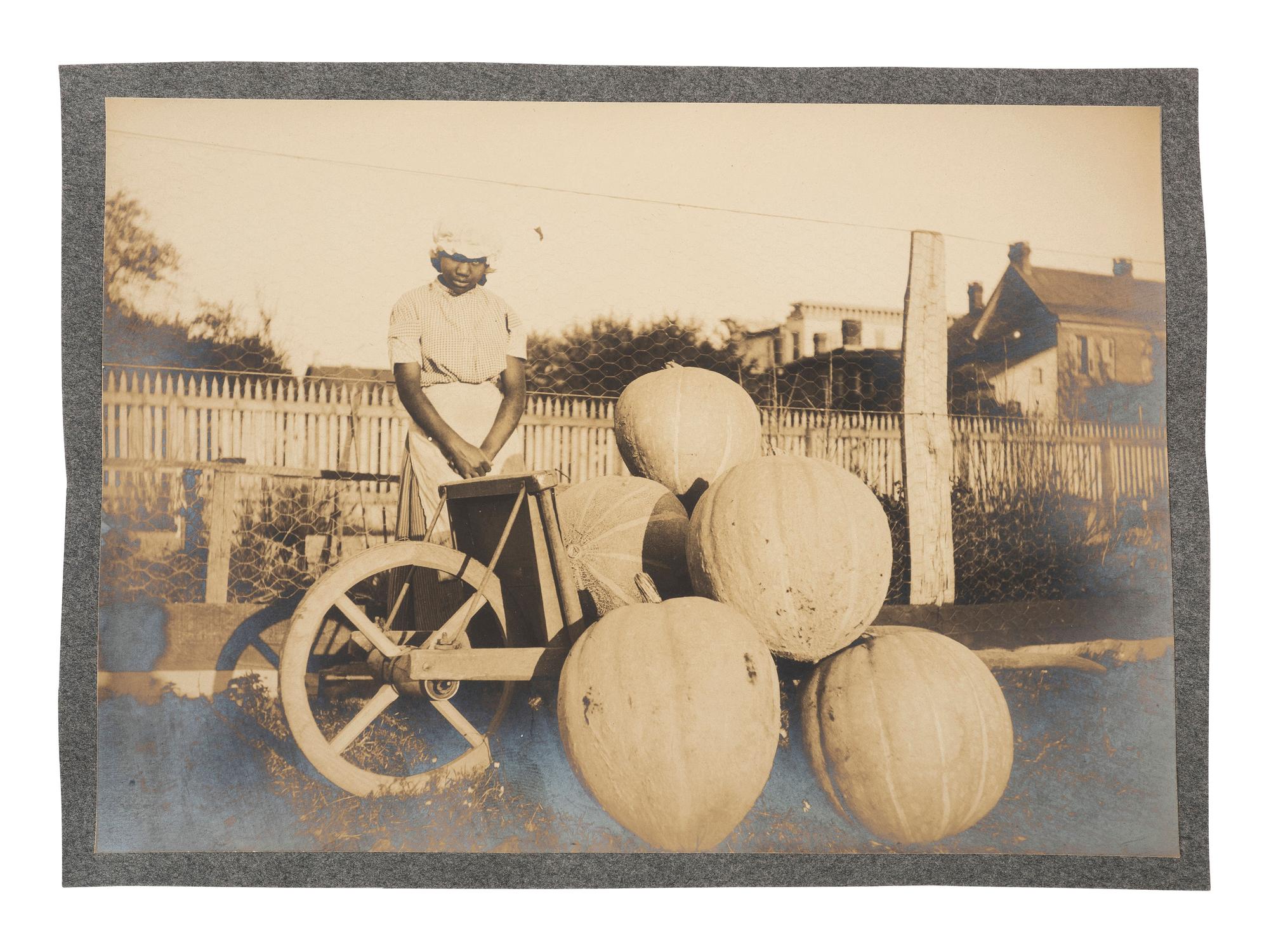 [EARLY PHOTOGRAPHY]. Photos and postcards of African American subjects, incl. agricultural scenes.