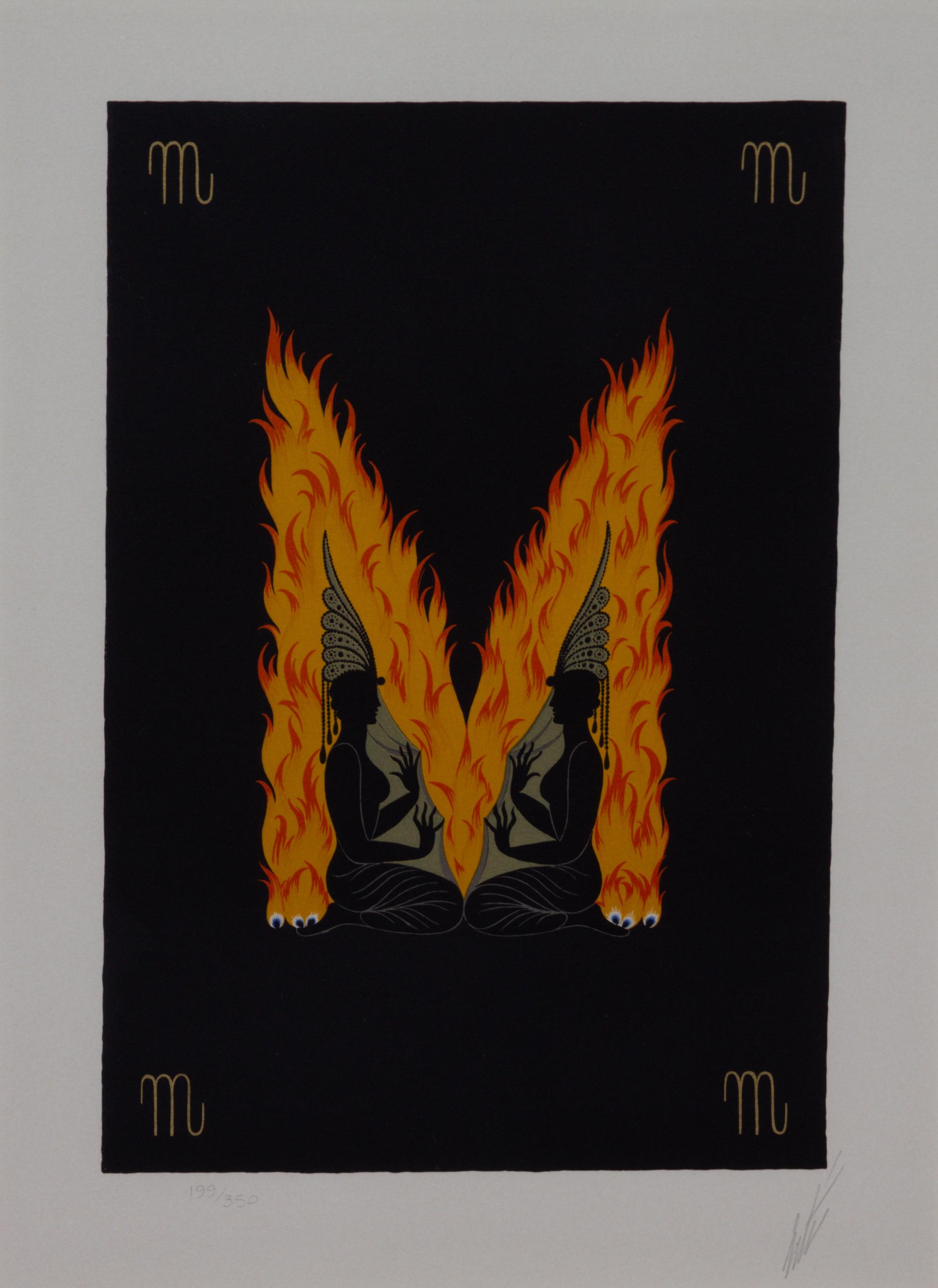 Erte, (French, 1892-1990), The Alphabet Suite, 1796-77