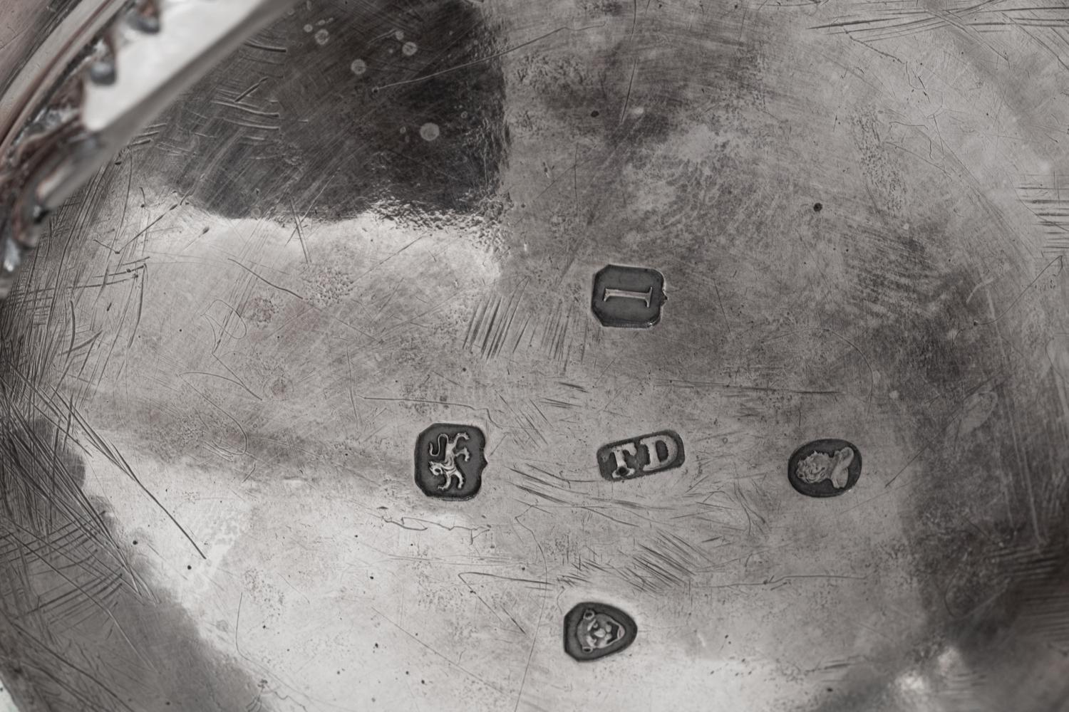 Four Georgian Silver Hollowware Articles