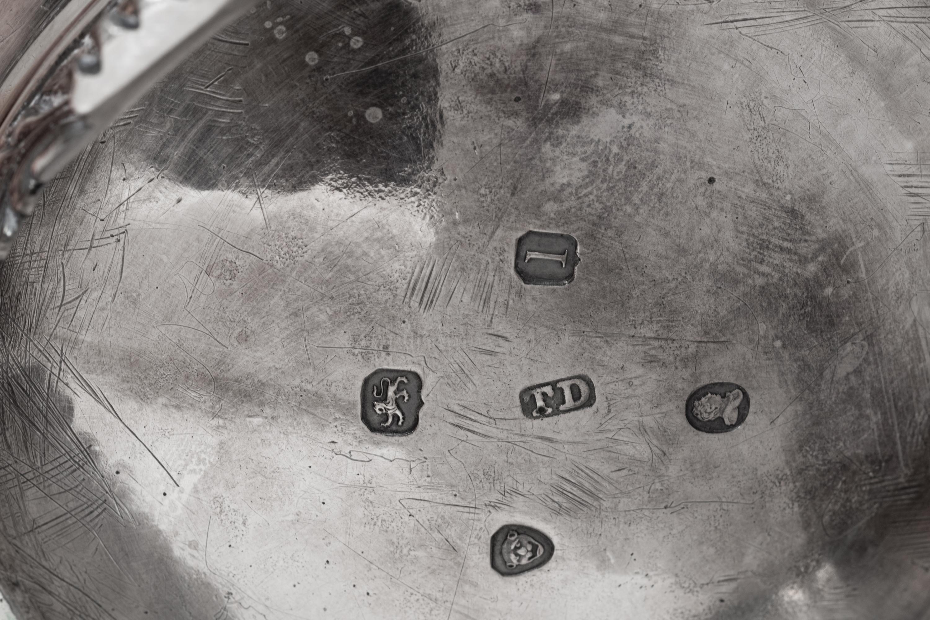 Four Georgian Silver Hollowware Articles
