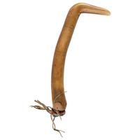 Plains Decorated Elk Antler Scraper