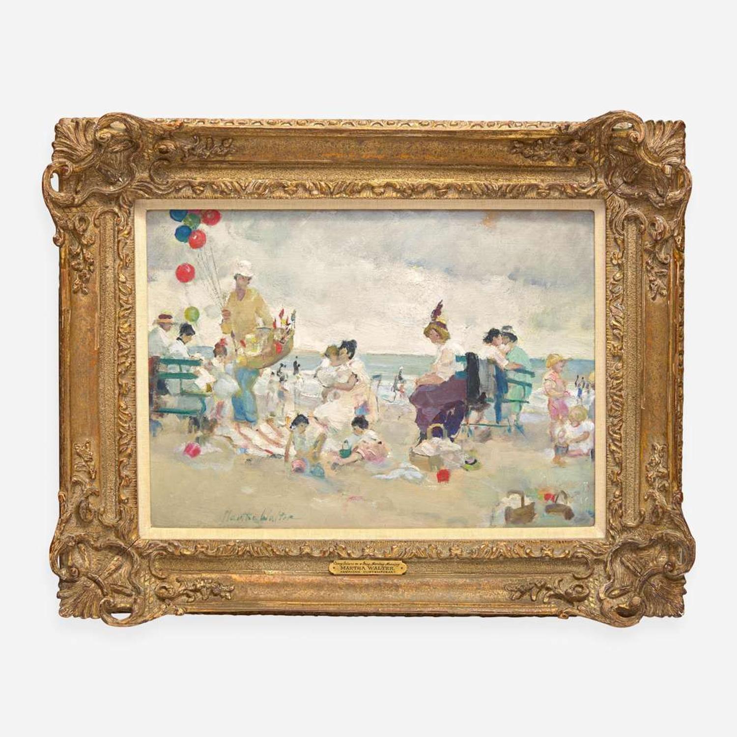 Martha Walter (American, 1875–1976) Coney Island on a Grey Monday Morning