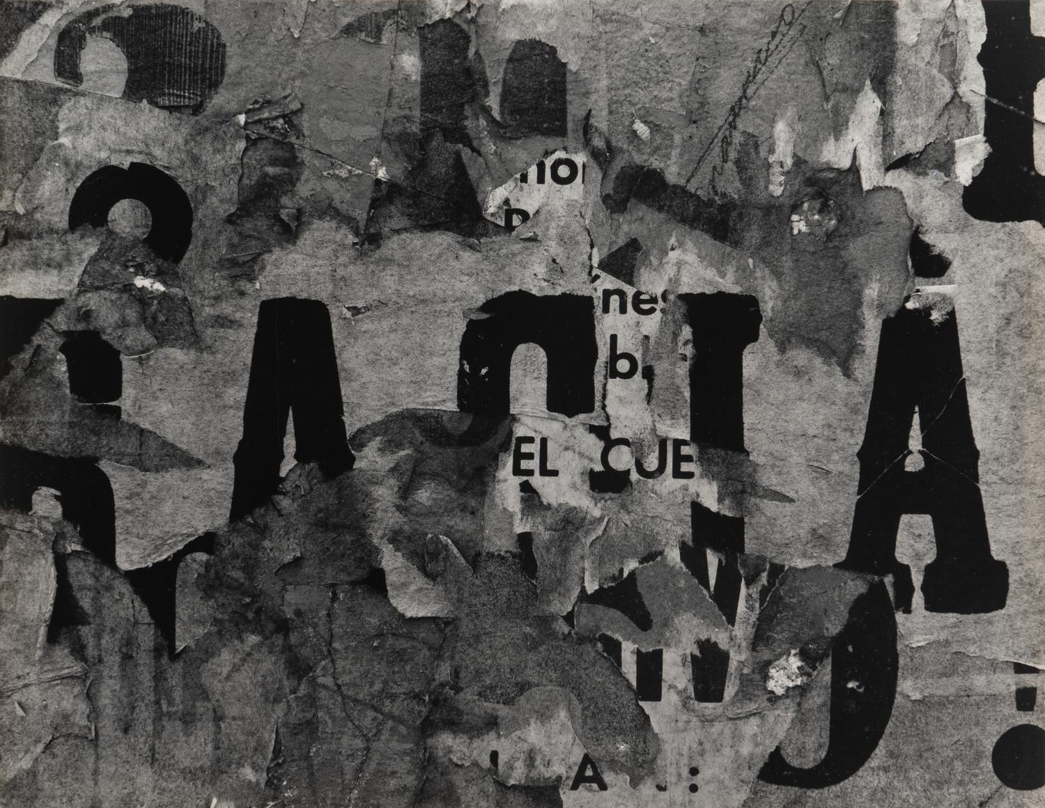 Aaron Siskind (1903-1991) San Luis Potosi (16), 1961