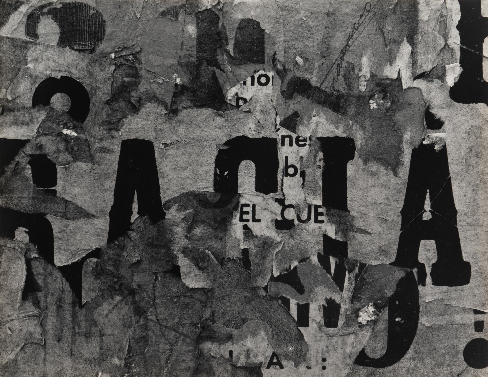 Aaron Siskind (1903-1991) San Luis Potosi (16), 1961