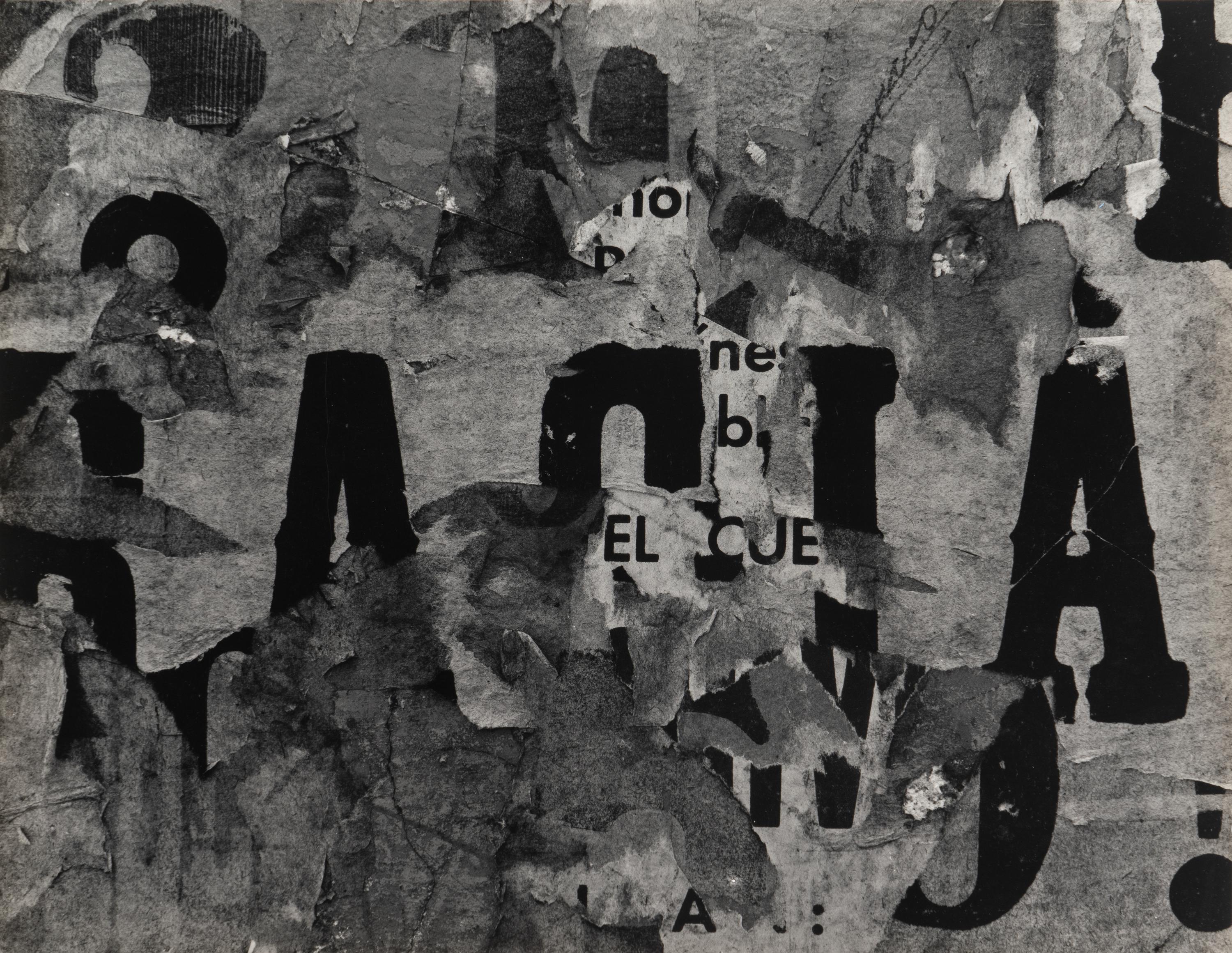 Aaron Siskind (1903-1991) San Luis Potosi (16), 1961